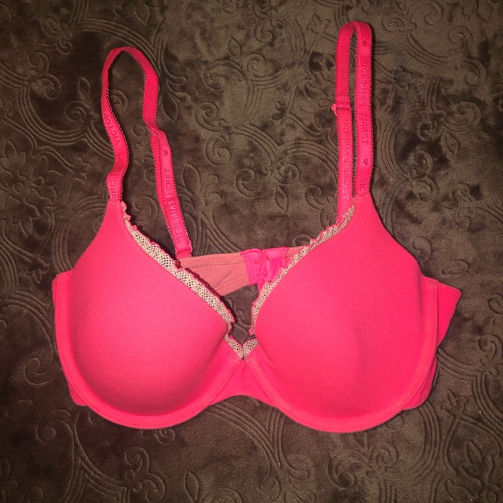 Victoria’s Secret Lined Demi Cotton Bra 32C